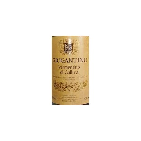 VINO VERMENTINO GIOGANTINU 2019 cl 75